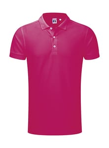 Russell Europe R-566M-0 - Men`s Stretch Polo Fuchsia