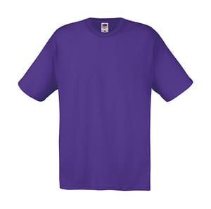 Fruit of the Loom 61-082-0 - Original Full Cut T-Shirt Purple