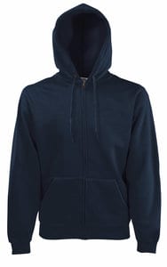 Fruit of the Loom 62-062-0 - Hooded Sweat Jacket Deep Navy