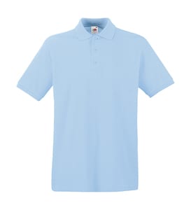 Fruit of the Loom 63-218-0 - Premium Polo Sky Blue