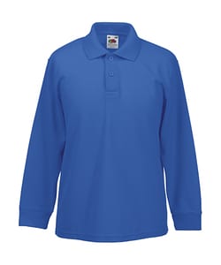 Fruit of the Loom 63-201-0 - Kids Polo 65:35 LA Royal blue