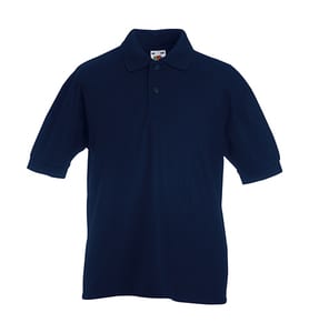 Fruit of the Loom 63-417-0 - Kids Polo 65:35 Deep Navy