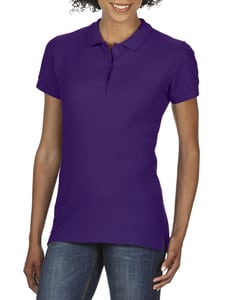 Gildan 85800L - Premium Cotton Ladies` Double Piqué Polo