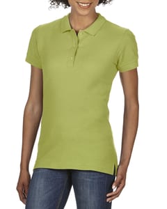 Gildan 85800L - Premium Cotton Ladies` Double Piqué Polo Kiwi