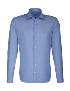 Seidensticker 241600 - Schwarze Rose Shirt LS Mid Blue