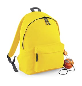 Bag Base BG125 - Fashion Backpack Yellow/Graphite Grey