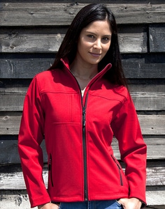 Result R121F - Ladies Classic Softshell Jacket Red