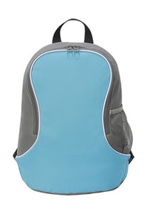 Shugon Fuji 1202 - Basic Backpack Light Blue/Dark Grey