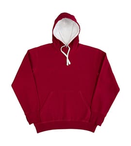 SG SG24 - Contrast Hoodie Red/White