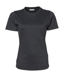 Tee Jays 580 - Ladies Interlock T-Shirt Dark Grey