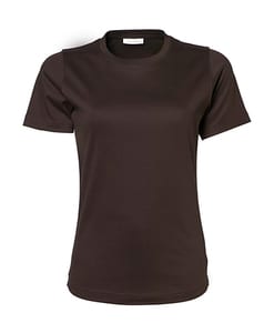 Tee Jays 580 - Ladies Interlock T-Shirt Chocolate