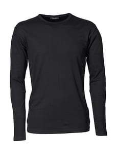 Tee Jays 530 - Mens LS Interlock T-Shirt Black