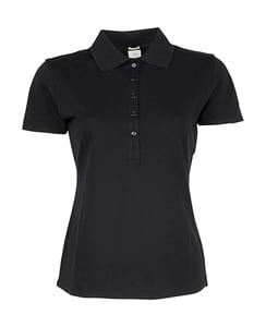 Tee Jays 145 - Ladies Luxury Stretch Polo Black