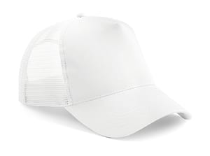 Beechfield B640 - Snapback Trucker White/White