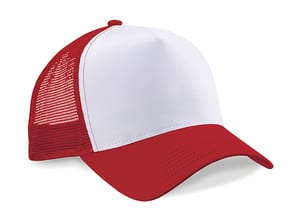 Beechfield B640 - Snapback Trucker Classic Red/White