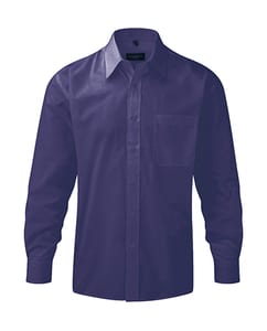 Russell Europe 934M - Longsleeve Poplin Shirt