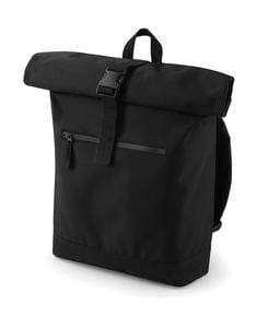 Bag Base BG855 - Roll-Top Backpack Black