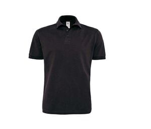 B&C BC440 - Men's short-sleeved polo shirt 100% cotton Black