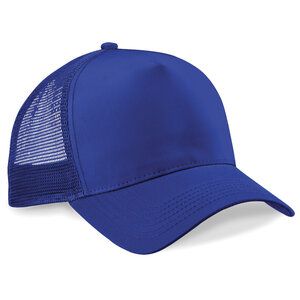 Beechfield BF640 - Half Mesh Trucker Royal/Royal