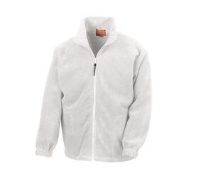 Result RS036 - Full Zip Active Fleece Jacket White