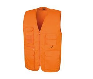 Result RS045 - Safari Waistcoast Orange