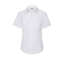 Fruit of the Loom SC416 - Lady-fit poplin short sleeve shirt