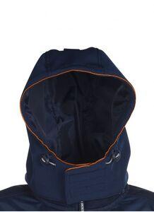 Pen Duick PK995 - Universal Soft-Shell Hood Navy/Orange