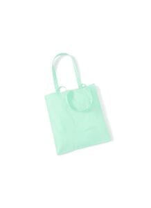 Westford Mill WM101 - Promo shoulder tote Pastel Mint