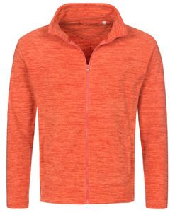 Stedman STE5060 - Melange Fleece Cardigan for men Stedman Pumpkin Melange