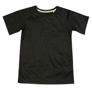 Stedman STE8570 - Crew neck T-shirt for children Stedman - ACTIVE 140 Black Opal