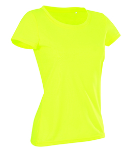Stedman STE8700 - Crew neck T-shirt for women Stedman - ACTIVE COTTON TOUCH Cyber Yellow