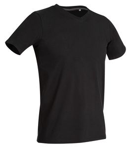 Stedman STE9610 - V-neck T-shirt for men Stedman - CLIVE Black Opal