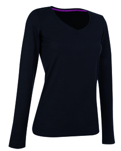 Stedman STE9720 - Long sleeve for women Stedman - CLAIRE Black Opal