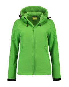 Lemon & Soda LEM3627 - Jacket Hooded Softshell for her Lime