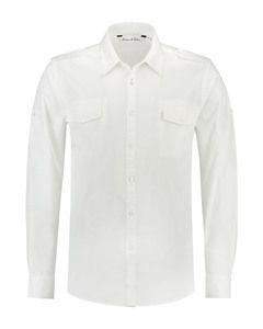 Lemon & Soda LEM3915 - Shirt Twill LS for him White