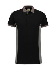 Lemon & Soda LEM4600 - Polo Workwear SS Black/PG