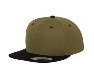 Flexfit 6089MT - Bicolor Snapback Cap Olive / Black