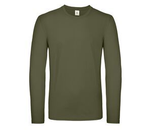 B&C BC05T - Long-sleeved men's t-shirt Urban Khaki