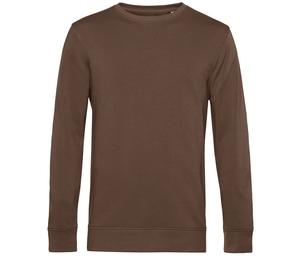 B&C BCU31B - Organic Round Neck Sweatshirt Mocha