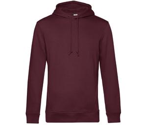 B&C BCU33B - Organic Hoodie Burgundy