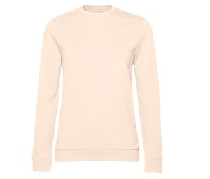 B&C BCW02W - Women's Round Neck Sweatshirt # woman Pale Pink