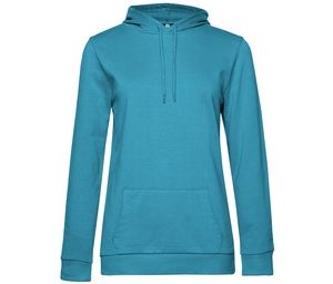 B&C BCW04W - Hoodie # woman Hawaiian Blue