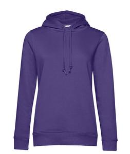 B&C BCW34B - Women's Organic Hoody Radiant Purple