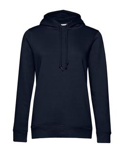 B&C BCW34B - Women's Organic Hoody Navy Blue