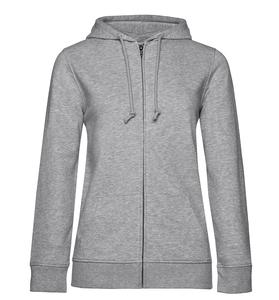 B&C BCW36B - Womens Organic Zipped Hoodie