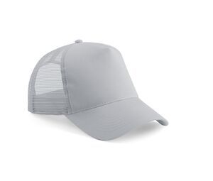 Beechfield BF640 - Half Mesh Trucker Light Grey / Light Grey