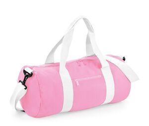 BagBase BG144 - Original Barrel Bag Classic Pink/ White