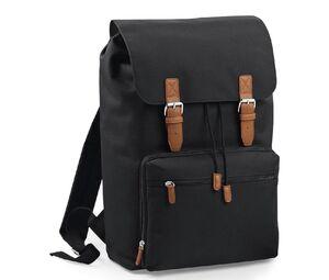 BagBase BG613 - Vintage laptop backpack Black