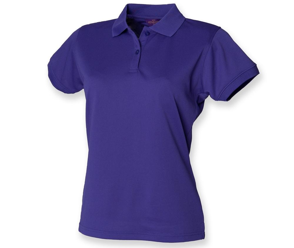 Henbury HY476 - Breathable women's polo shirt
