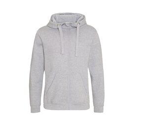 AWDIS JH150 - Graduate heavy zip-up hoodie Heather Grey